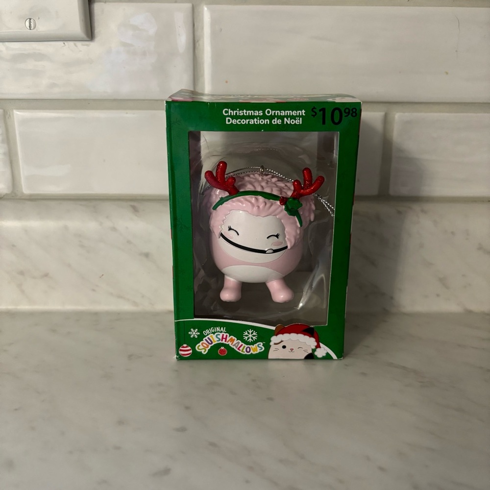 Brina the Bigfoot Squishmallow Ornament